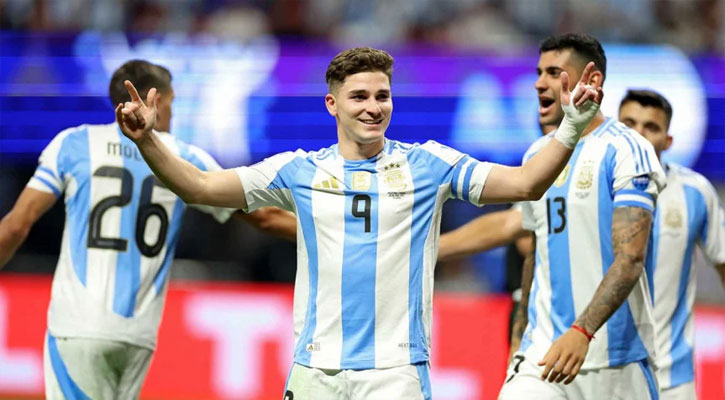 গোল পেলেন না মেসি, দুর্দান্ত জয়ে কোপা শুরু আর্জেন্টিনার